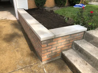 Completed concrete project