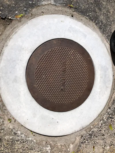 Completed concrete project