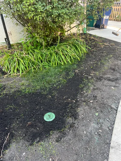 Completed concrete project